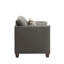 Chaise en lin avec 3 coussins