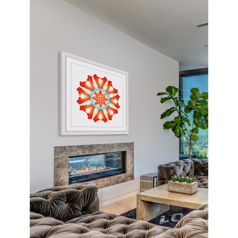 Single Picture Frame Print, 41 x 41cm, White