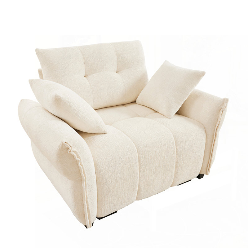 Ergonomic Modern Sofa with High-Quality Materials and Versatile Configurations, White