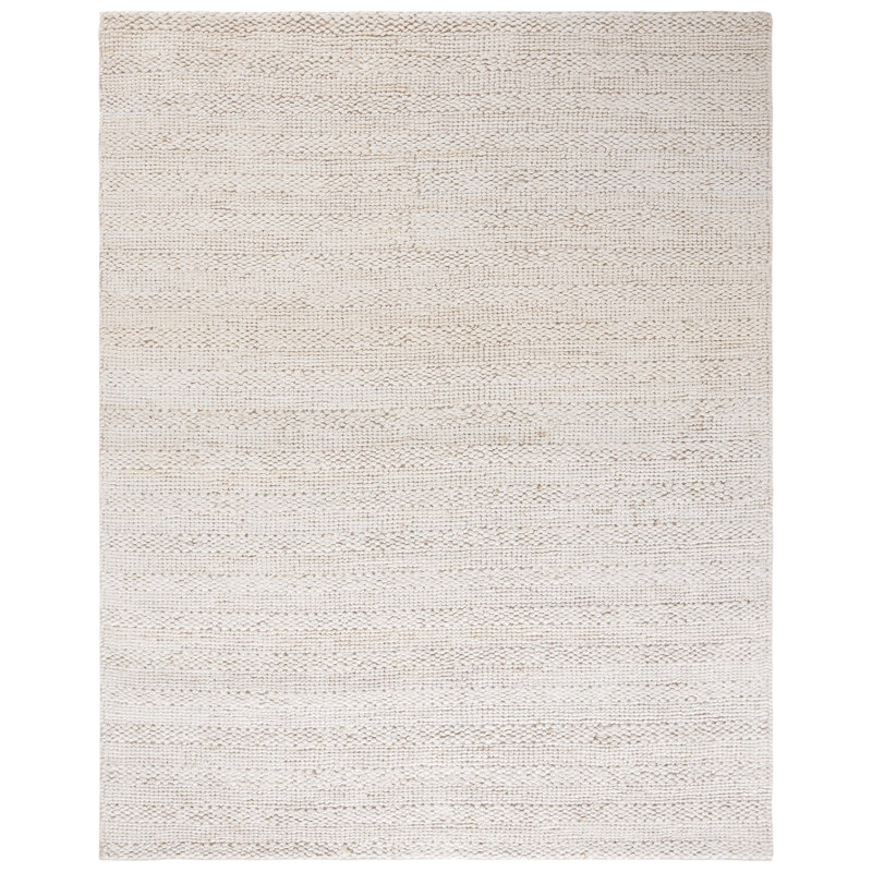 Eco-Smart Hand-Woven Bleach Area Rug, Rectangle 10' x 14'