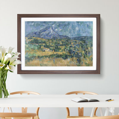 Mont Sainte-Victoire Vol.2 by Paul Cezanne - Picture Frame Painting