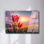 Tulipe, art mural en verre trempé-792832212