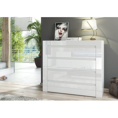 Clifton 116cm W 4 - Drawer Chest of Drawers