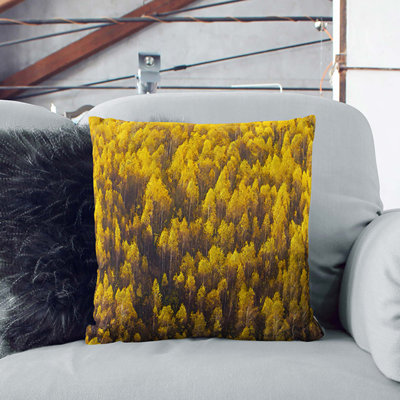 Floral Square Throw Cushion