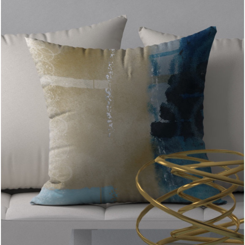 Housse de coussin et insert de coussin carré imbattable, 24 po x 24 po