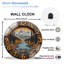 Horloge murale 12 po