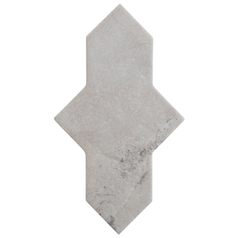 Souk 4.84 In. X 8.46 In. Terracotta Look Matte Porcelain Floor And Wall Tile (5.32 Sq. Ft. / Case), Dove Gray