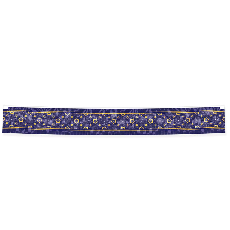 Bannière à franges métalliques Ramadan