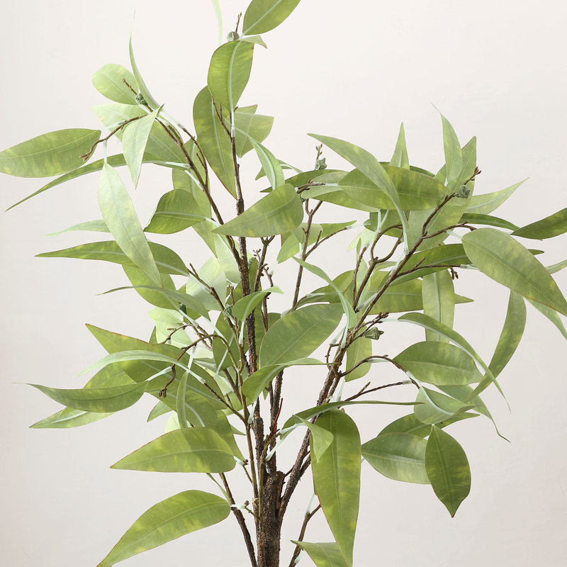 48.82'' Faux Eucalyptus Tree in Freestanding