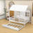 Tomoya Full / Double Daybed with Trundle-2074802151
