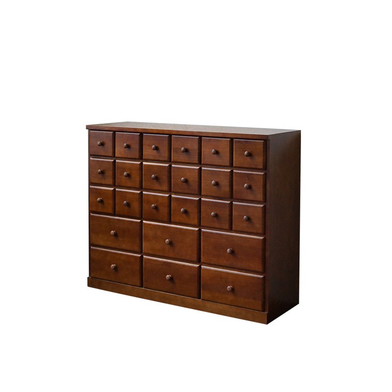 Commode d'appoint en bois massif