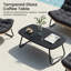 Ensemble de conversation pour patio 4 personnes avec table-107635072