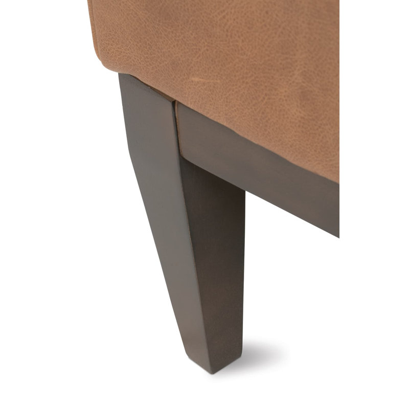 Nugget Leather Thatcher Chair