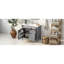 Meuble-lavabo et meuble-lavabo moderne en bois gris
