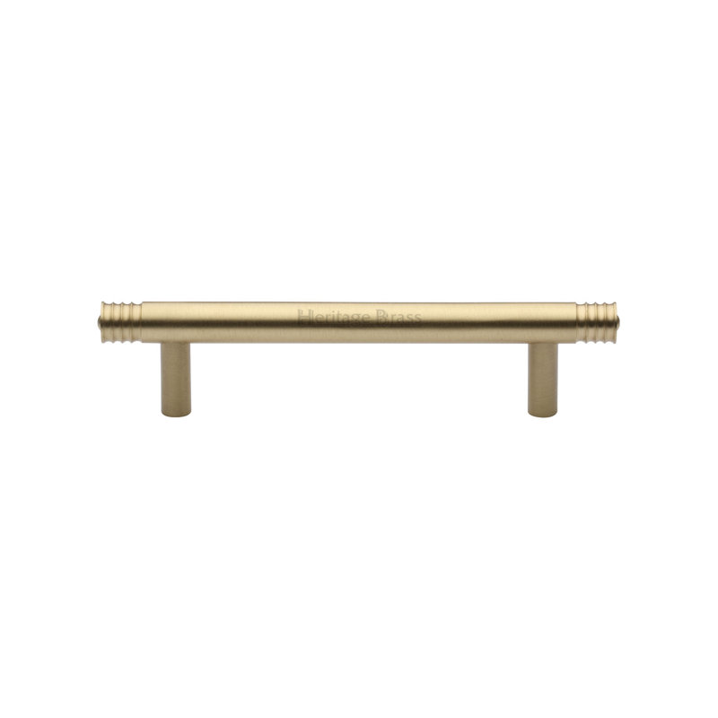 Heritage Brass Heritage Cabinet Pull Design, Satin Brass, 9.6cm H x 11cm W x 13.4cm D