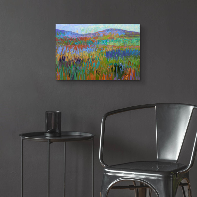 «Color Field 68» par Jane Schmidt, H 16 po x l 24 po