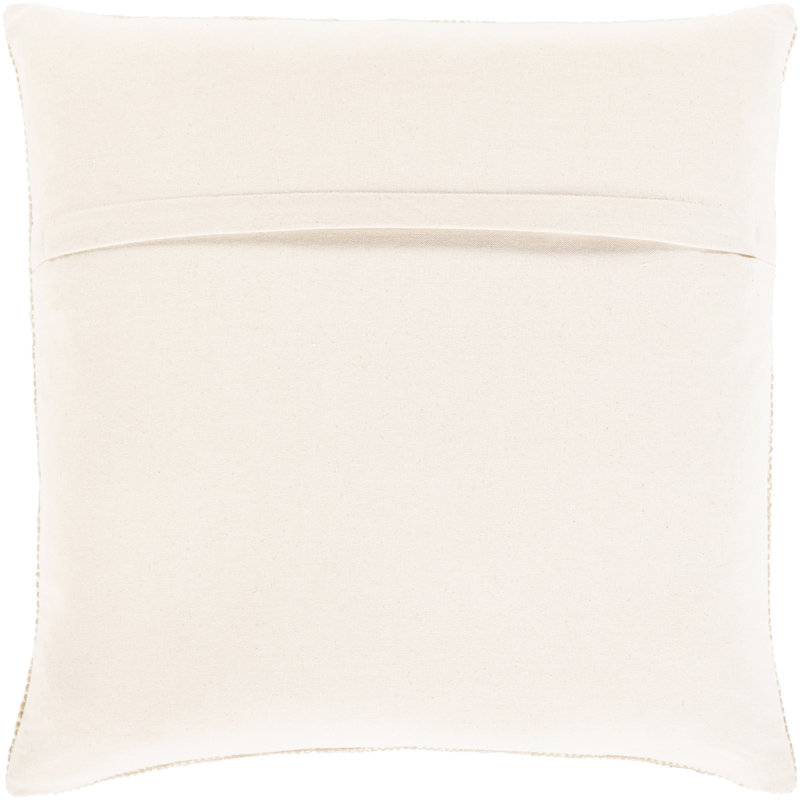 Alta Square Cotton Throw Pillow Cover, 20" x 20", Pillow Cover Only - No Insert