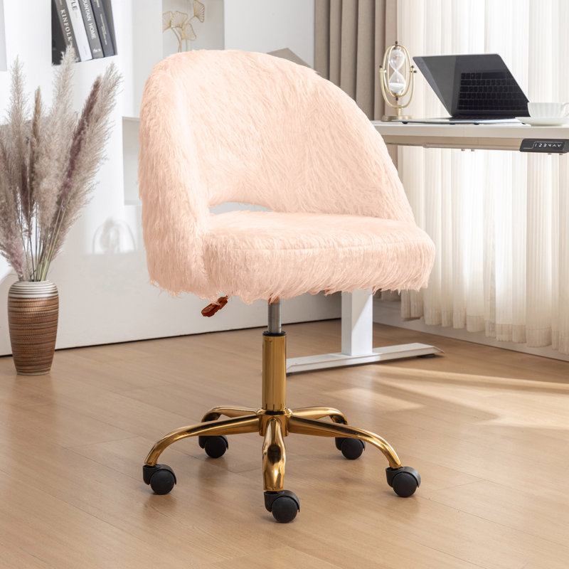 Chaise de travail Colin, Rose