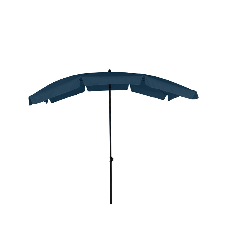 Parasol d'extérieur réglable de 90,6 po de largeur, Saphir foncé