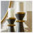 Parvati Wood Tabletop Candlestick-95992233-95992231