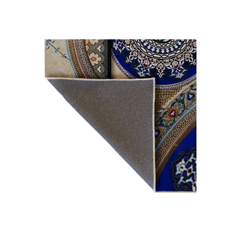 Tapis décoratif beige lavable à la machine, Sous-tapis rectangulaire 3 pi 11 po x 5 pi 11 po i