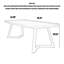 Bureau rectangulaire en bois massif-1553039129