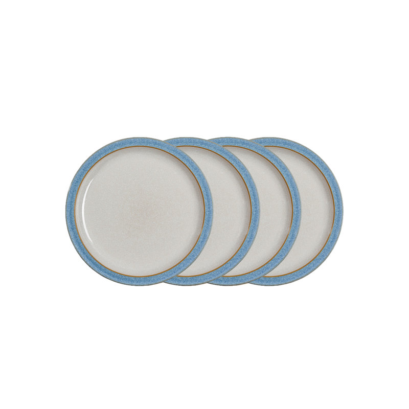 Éléments bleu moyen S / 4 plaques, Bleu