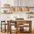 3 - Light Hand-Woven Kitchen Island Pendant