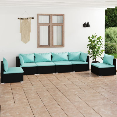 6 Piece Lounge Sofa Seating Group