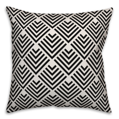  Coussin Geometric Arrow