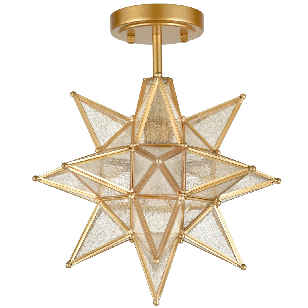 Jesterville Semi Flush Mount Dakota Fields