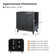 Ensemble de 2 armoires d'appoint 2 portes Maraiah
