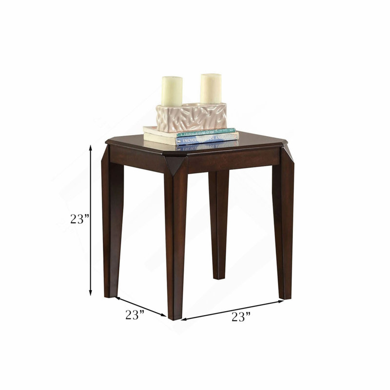 End Table with Tapered Leg