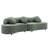 Velvet Sectional Symmetrical-1010770238