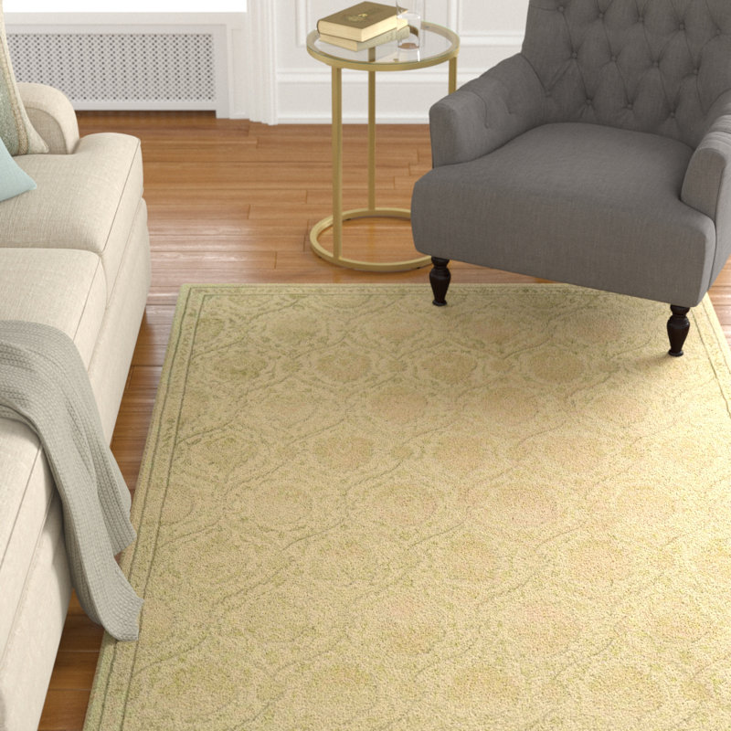 Fraserburgh Silk and Wool Oriental Rug, Rectangle 7'9" x 9'9"