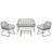 Charming Wicker Patio Furniture Set For Outdoor Enjoyment And Relaxation-1408928423