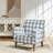 Arching Upholstered Armchair-1625562477