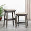 Tabouret de comptoir court Caprial 24-1842225492-1842225491