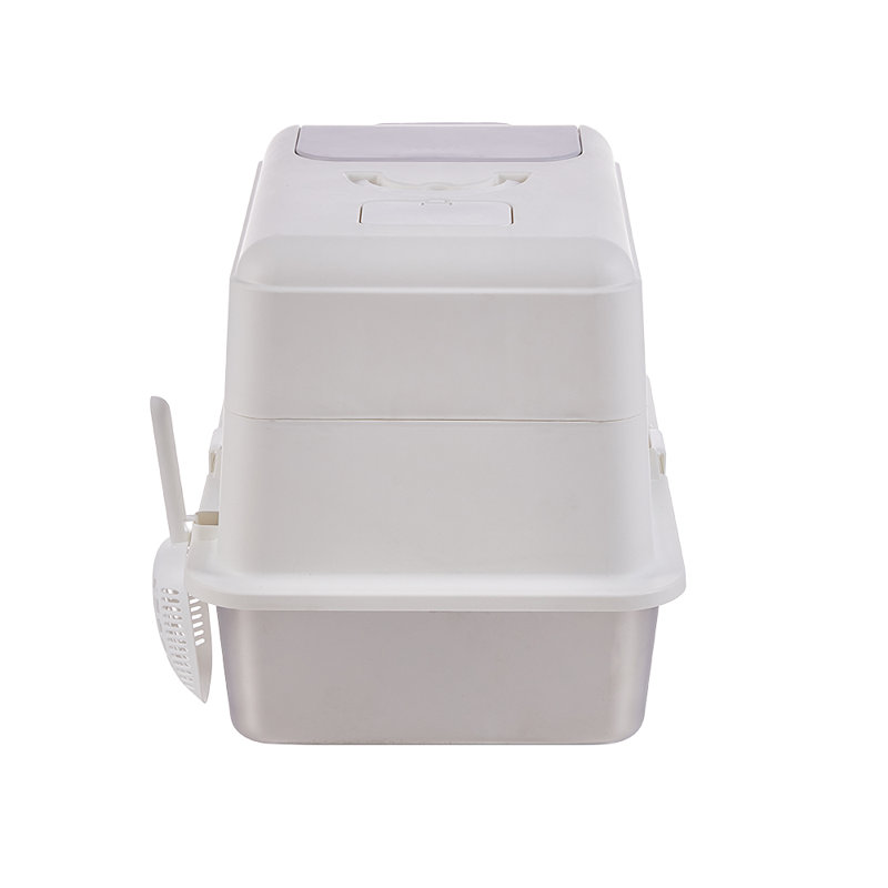 Polyethylene Plastic Litter Box with Scoop