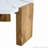 31-inch hexagonal coffee table with white surface