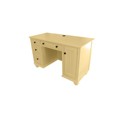Breeaunna Solid Wood Solid Wood Executive Desk