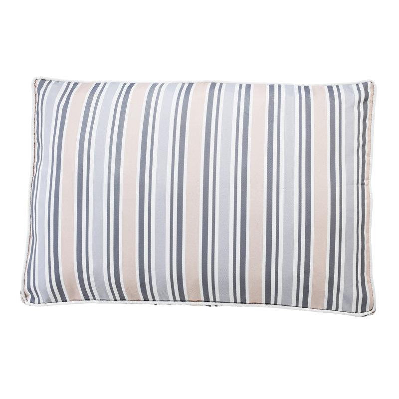 Landess Striped Polyester Pet Bed