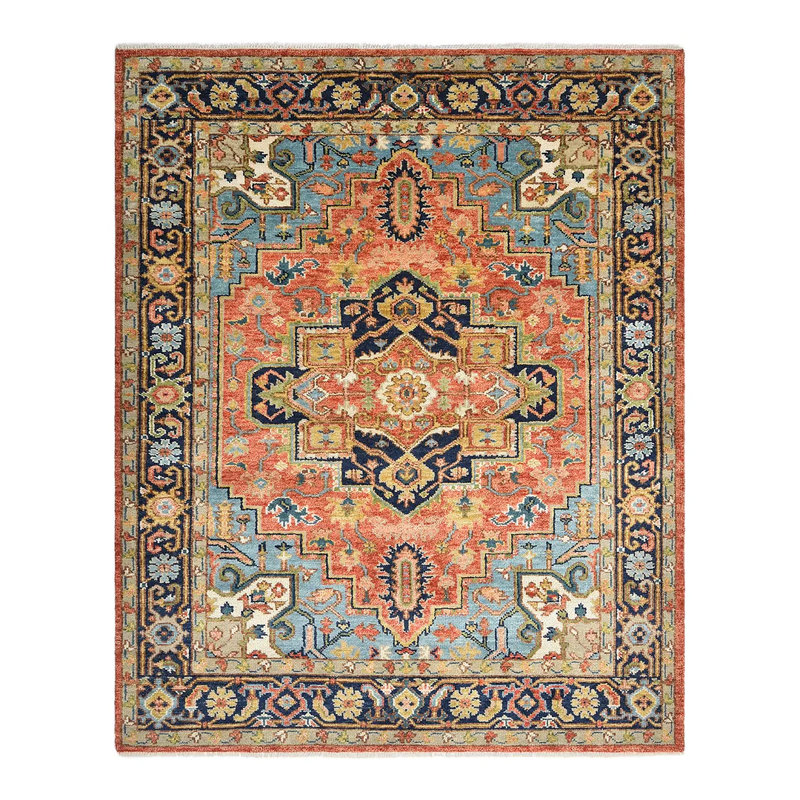 Langley Street Centerview Hand Knotted Oriental Indoor Rug & Reviews ...