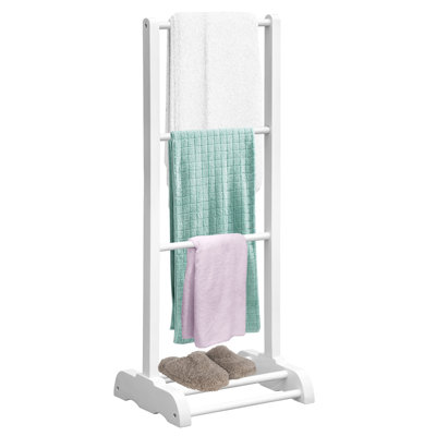 Porte-serviettes autoportant costway