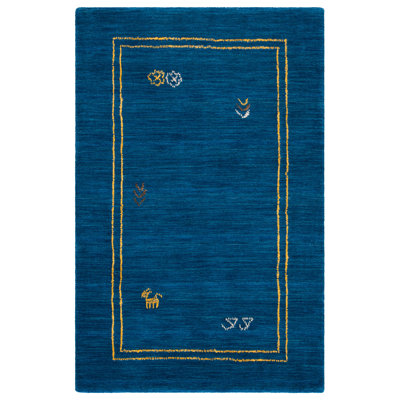 Tapis en laine tissé à la main Coraima