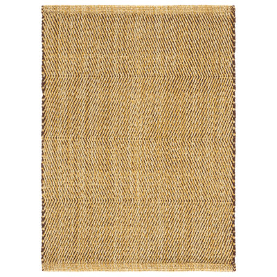 Tapis Montauk 326 tissé à la main en coton recyclé, sans motif
