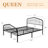 Fordingbridge Black Metal Platform Bed with Vintage-Style Headboard and Footboard-1860862416-1826802210