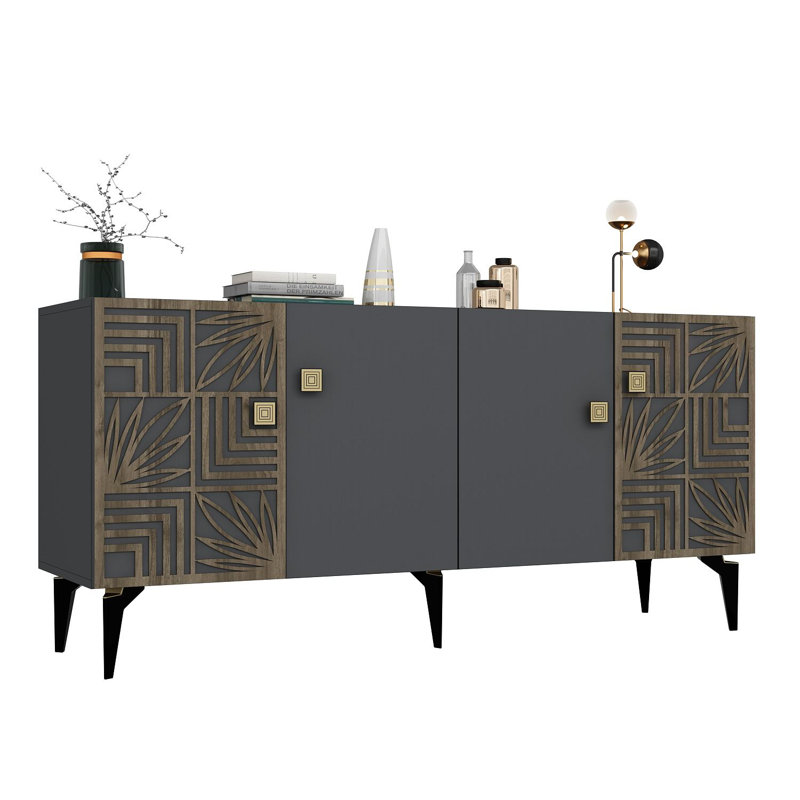 Olivia 150cm Console Table, Grey
