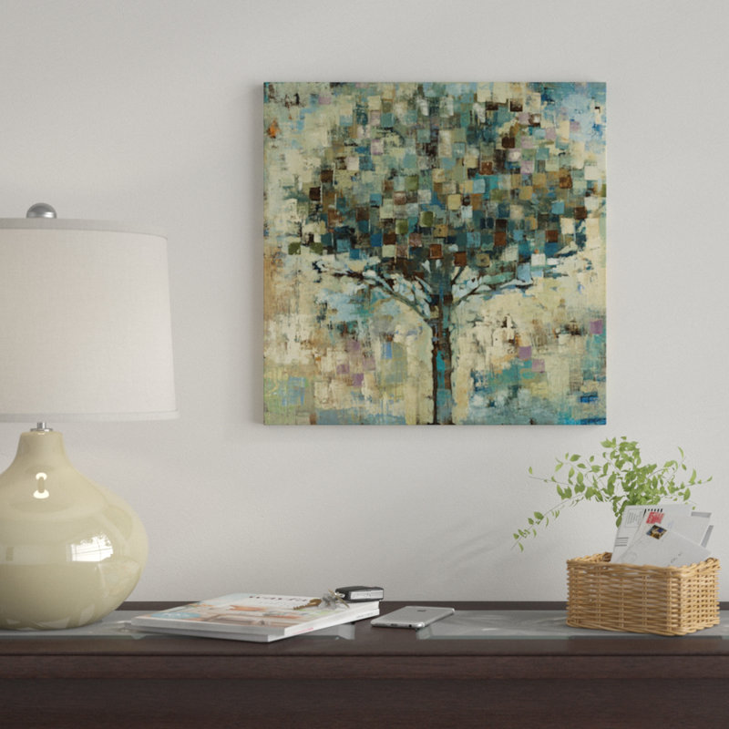 «Sun Shower», reproduction sur toile, H 48 po x l 48 po x P 1,5 po, Toile tendue, Pas de tapis