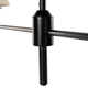 Jianna 2 Light Metal Linear Chandelier